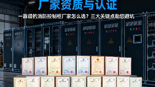 靠譜的消防控制柜廠家怎么選？三大關(guān)鍵點(diǎn)助您避坑